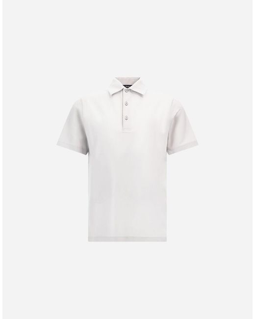 Herno White Polo Shirt for men