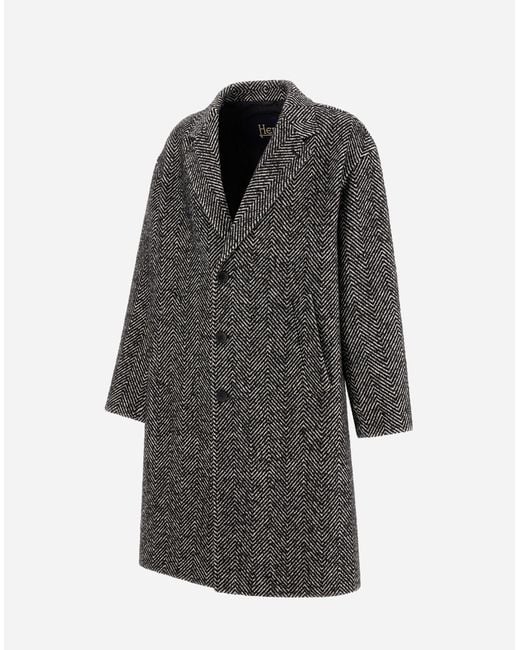 Herno Gray Coat for men