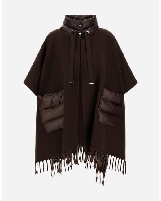 Herno Black Resort Poncho