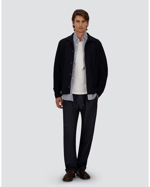 Herno Blue Shacket for men