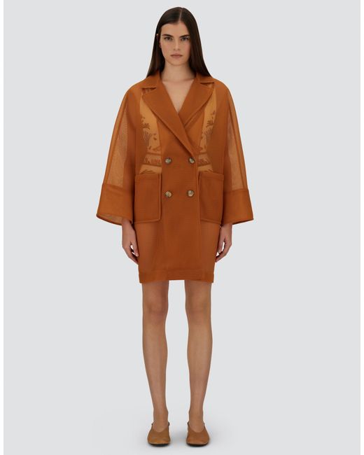 Herno Orange Coat
