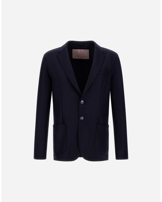 Herno Blue Resort Blazer for men