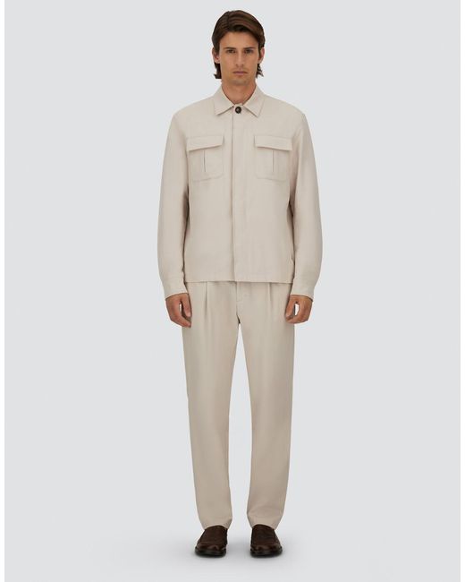 Herno Pink Trousers for men