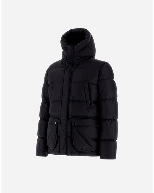 Herno Blue Bomber Jacket for men
