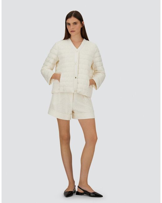 Herno White Cape