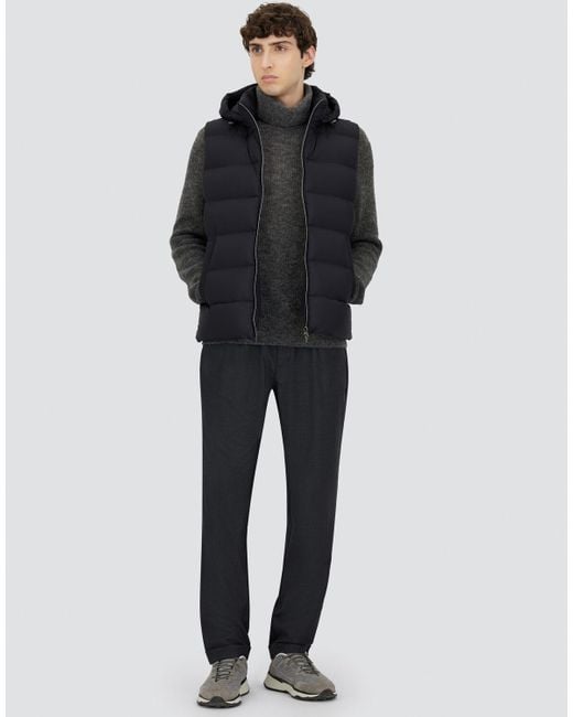 Herno Blue Vest for men