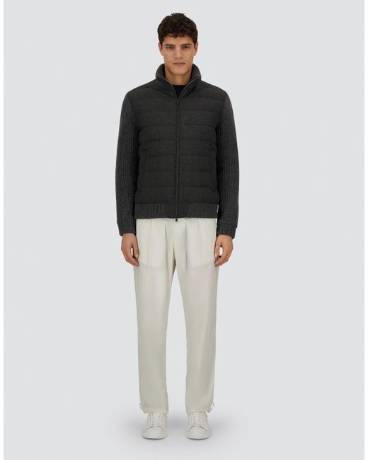 Herno Blue Wool Knickerbocker Jacket for men