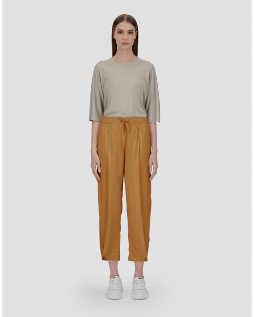 Herno Natural Light Nylon Stretch Trousers