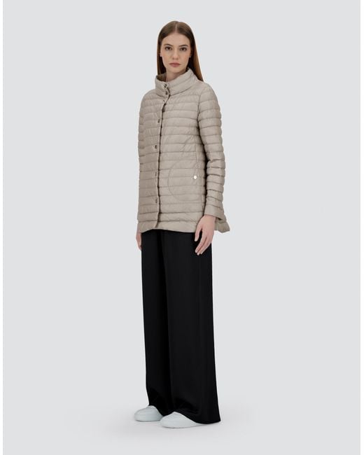 Herno Brown Reversible A-Shape Jacket