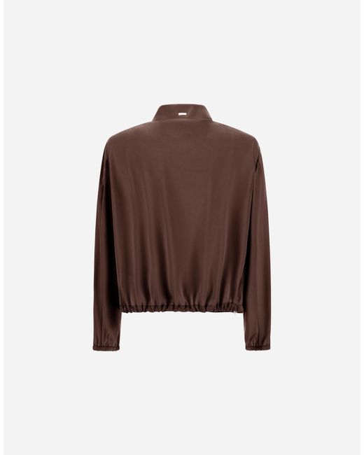 Herno Brown Resort Bomber Jacket