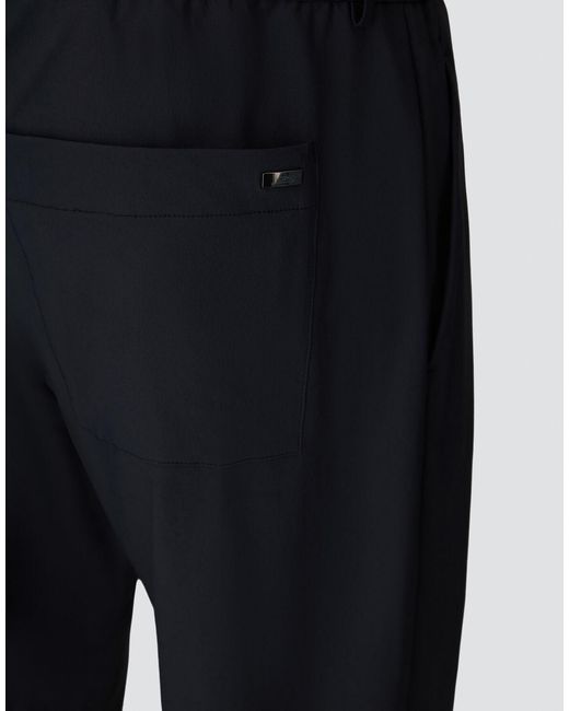 Herno Blue Light Cotton Stretch Trousers for men