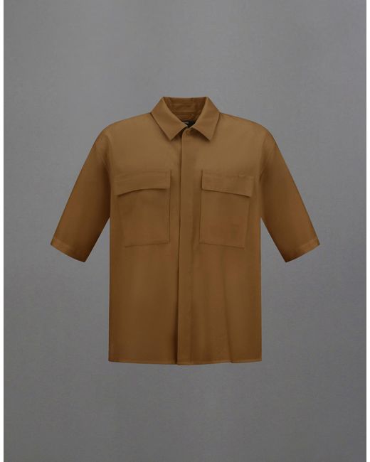 Herno Green Laminar Shirt