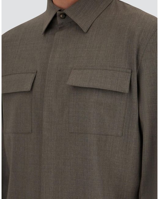 Herno Gray Shirt for men
