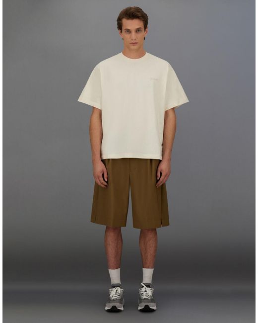 Herno Green Laminar Shorts
