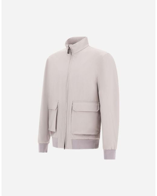 Herno White Bomber for men