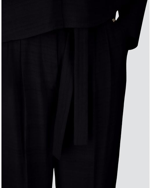 Herno Black Trousers