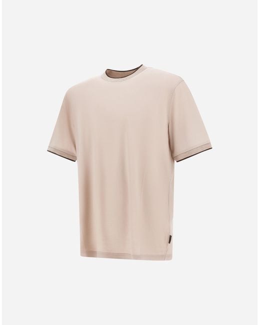 Herno Natural T-Shirt for men