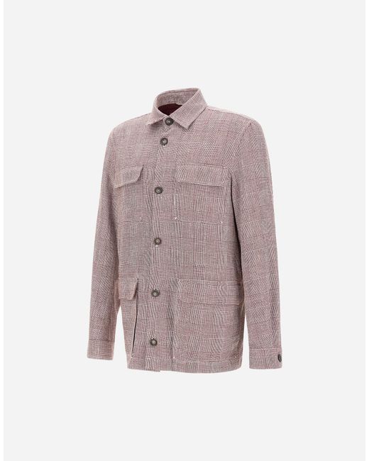 Herno Pink Field Jacket for men