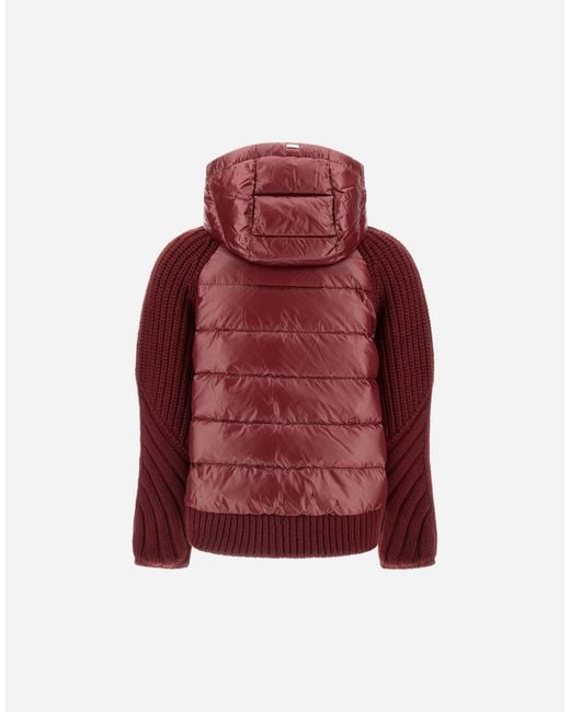 Herno Red Cardigan