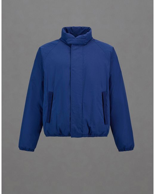 Herno Blue Laminar Bomber Jacket