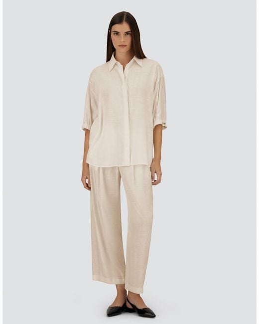 Herno White Stylish Lightweight Pant