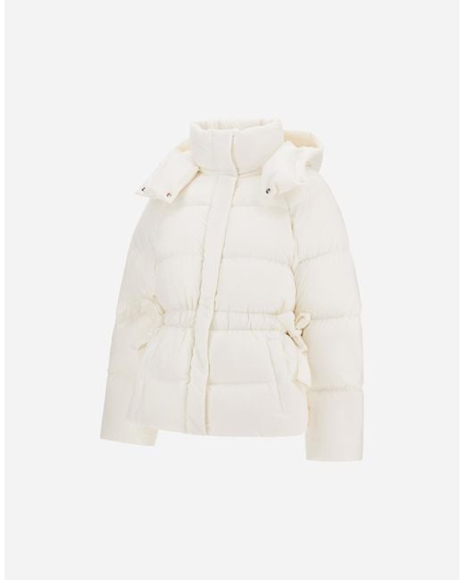Herno White Recycled Nylon Jacket
