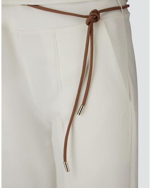 Herno White Trousers