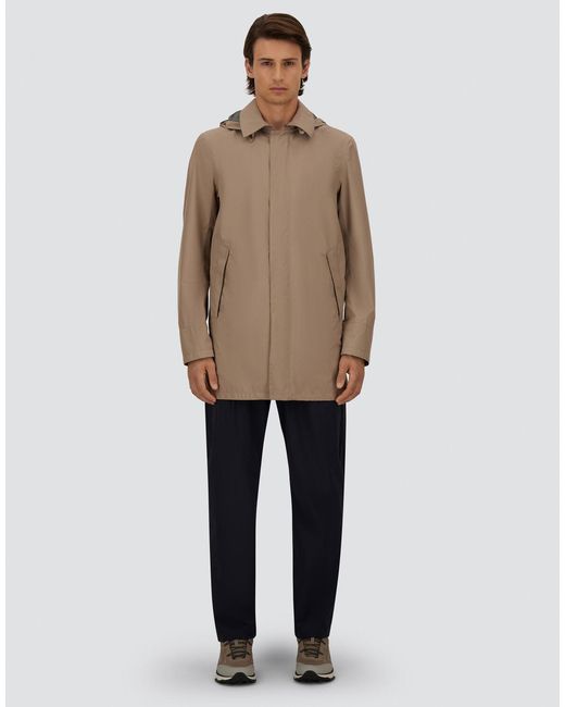 Herno Blue Nylon Maestro Trousers for men