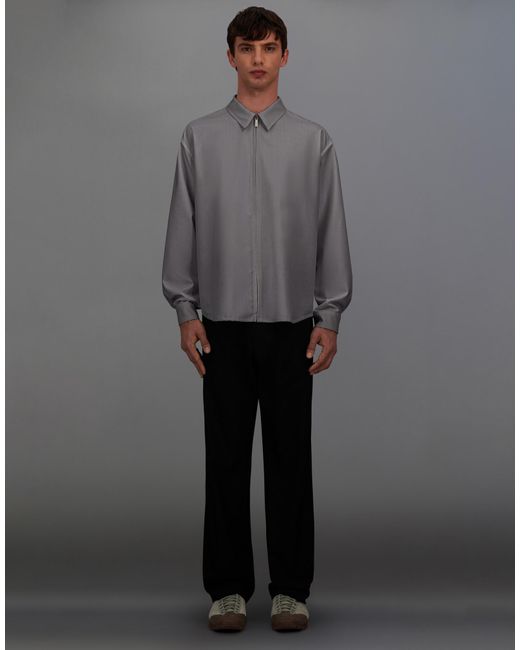 Herno Gray Laminar Shirt
