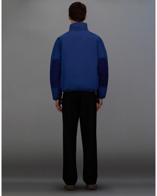 Herno Blue Laminar Bomber Jacket