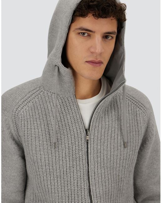 Herno Gray Resort Cardigan for men
