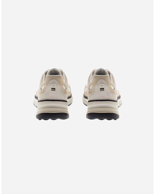 Herno White Nylon Chamonix Running Sneaker