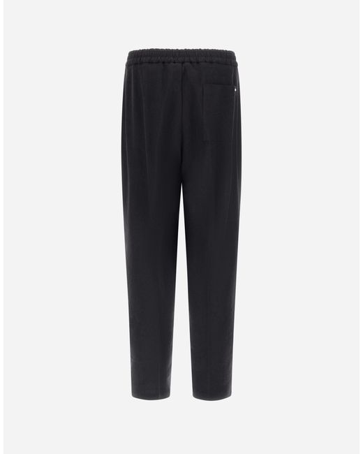 Herno Blue Trousers for men