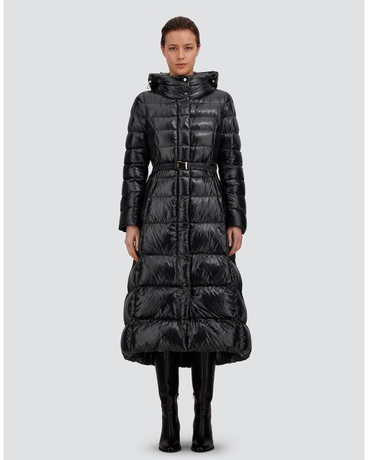 Herno Black Nylon Ultralight Oversize Jacket