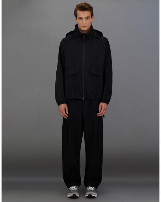 Herno Black Laminar Parka