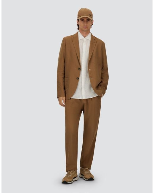Herno Brown Blazer for men
