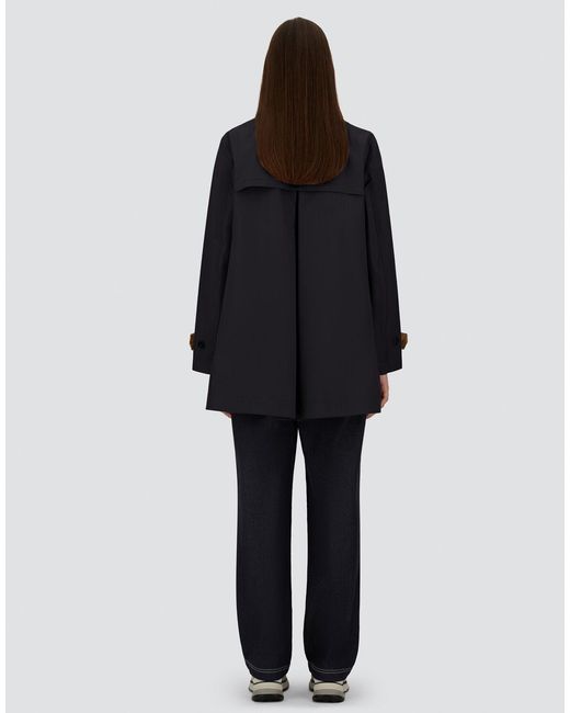 Herno Blue Trench Coat