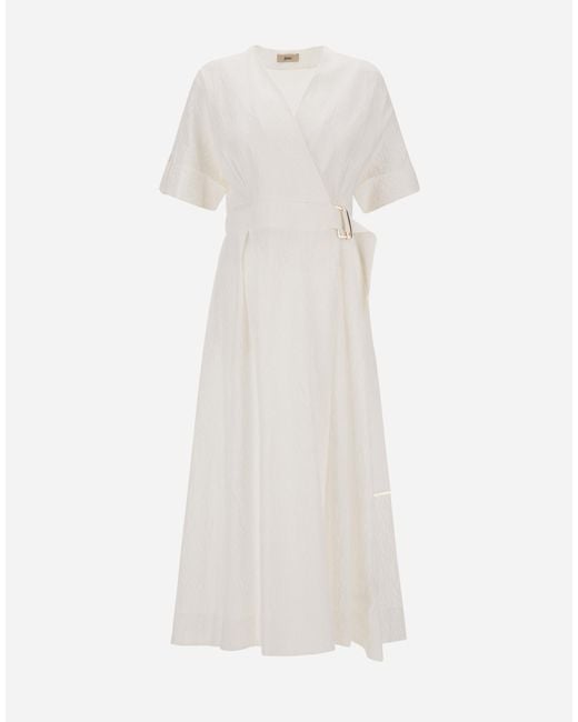 Herno White Dress