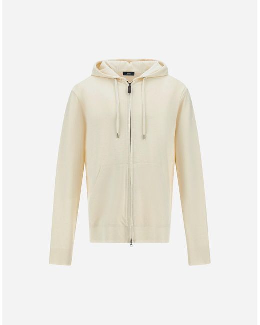 Herno White Sweatshirt for men