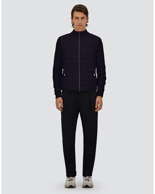 Herno Blue Cardigan for men