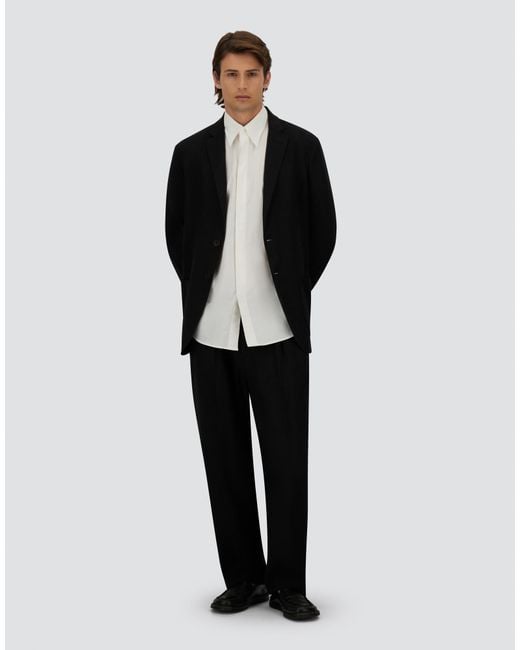Herno Blue Trousers for men