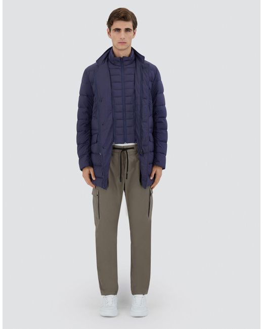 Herno Il Cappotto in Blue für Herren
