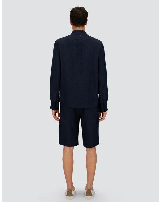 Herno Blue Resort Shacket for men