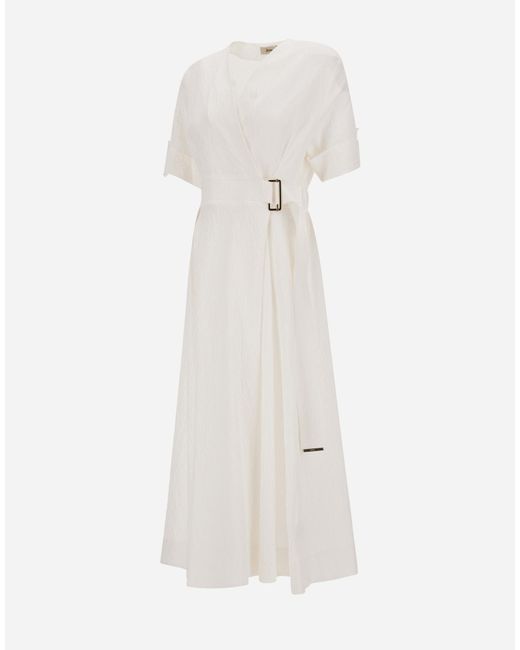 Herno White Dress