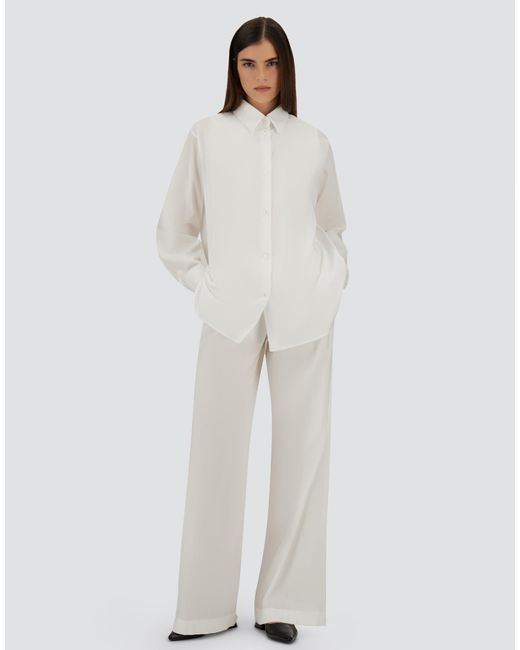 Herno White Trousers