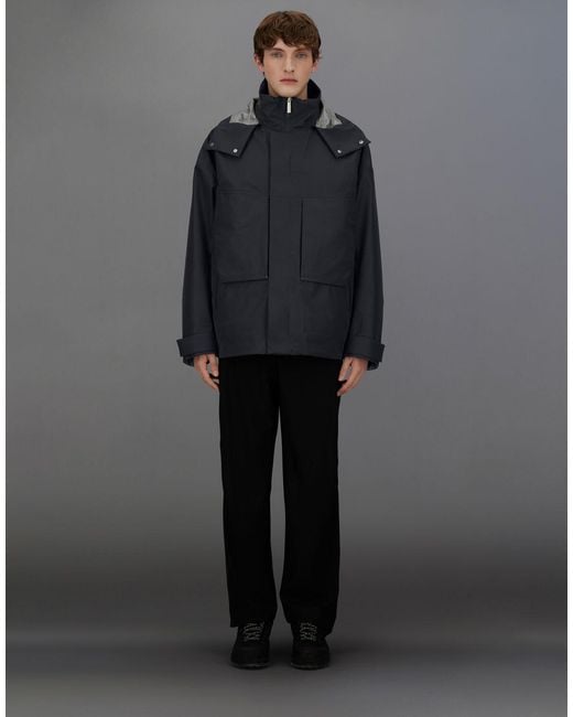 Herno Black Laminar Parka