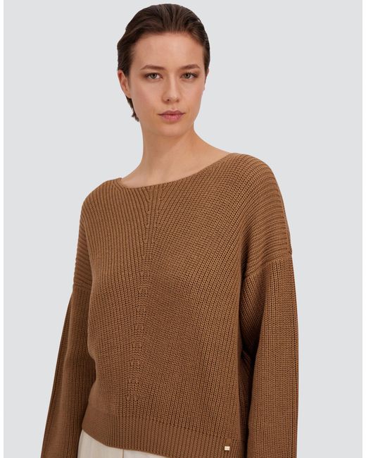 Herno Natural Wool Sweater With Raised Knit