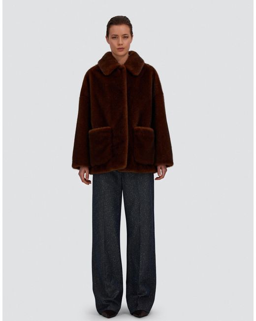 Herno Brown Short Coat