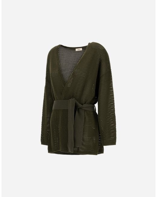 Herno Green Cardigan
