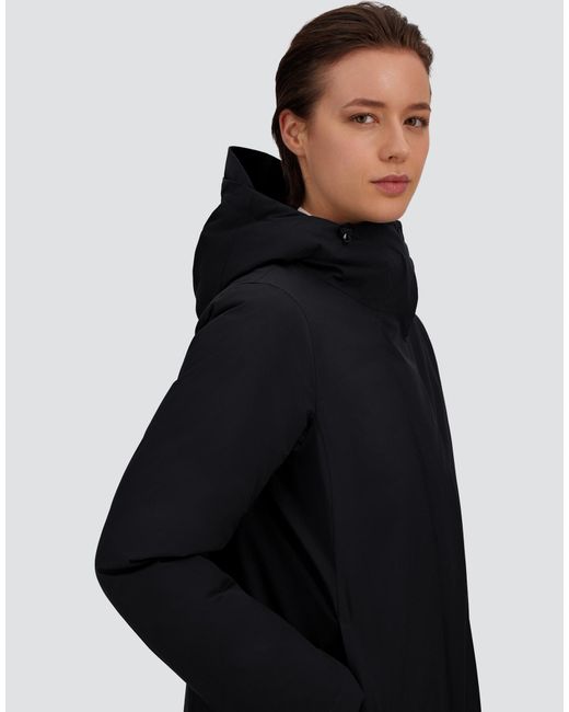Herno Black A-Shape Jacket